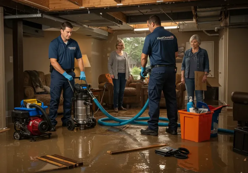 Basement Water Extraction and Removal Techniques process in Green Meadows, OH